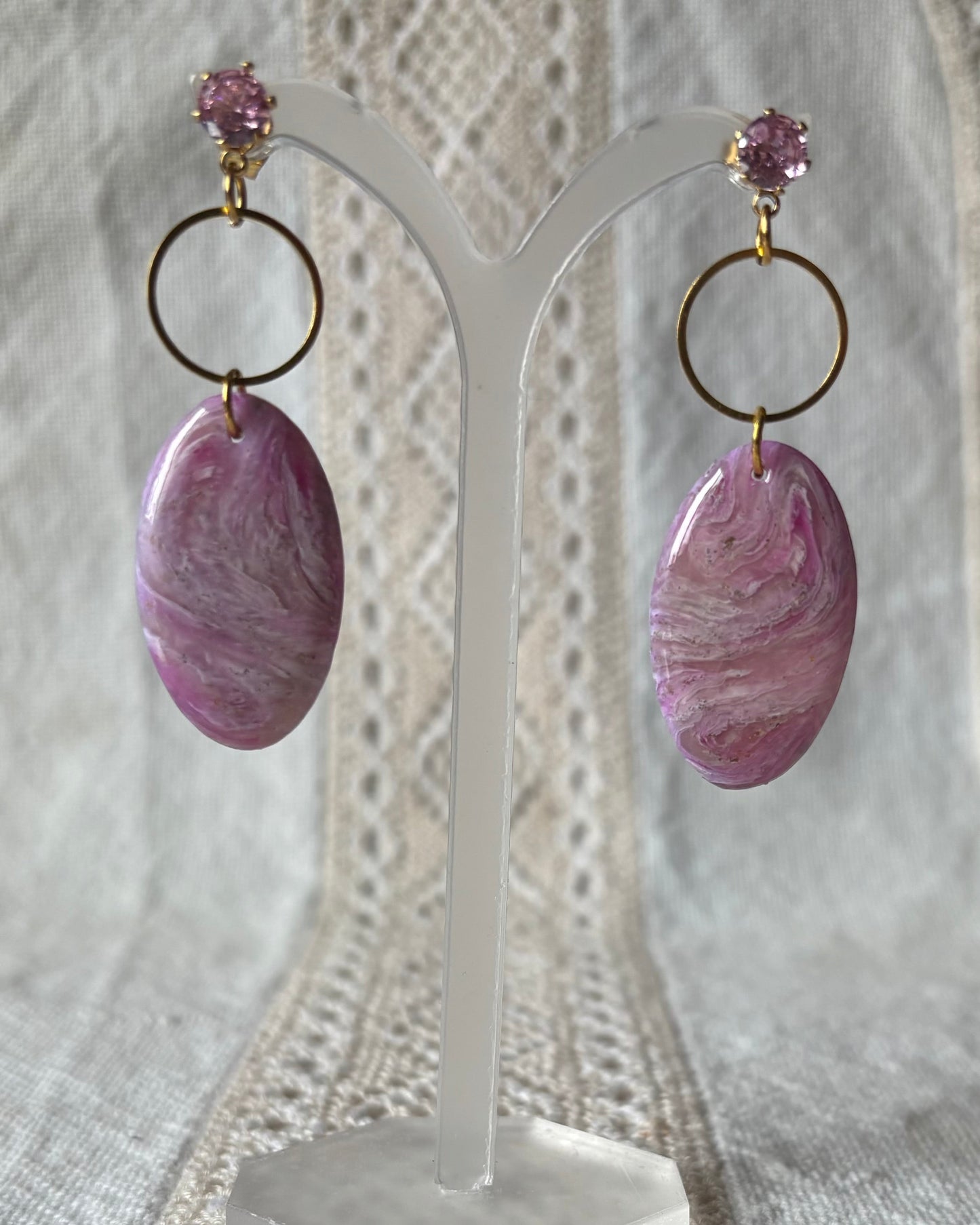 Pendientes Cálidos Redondos