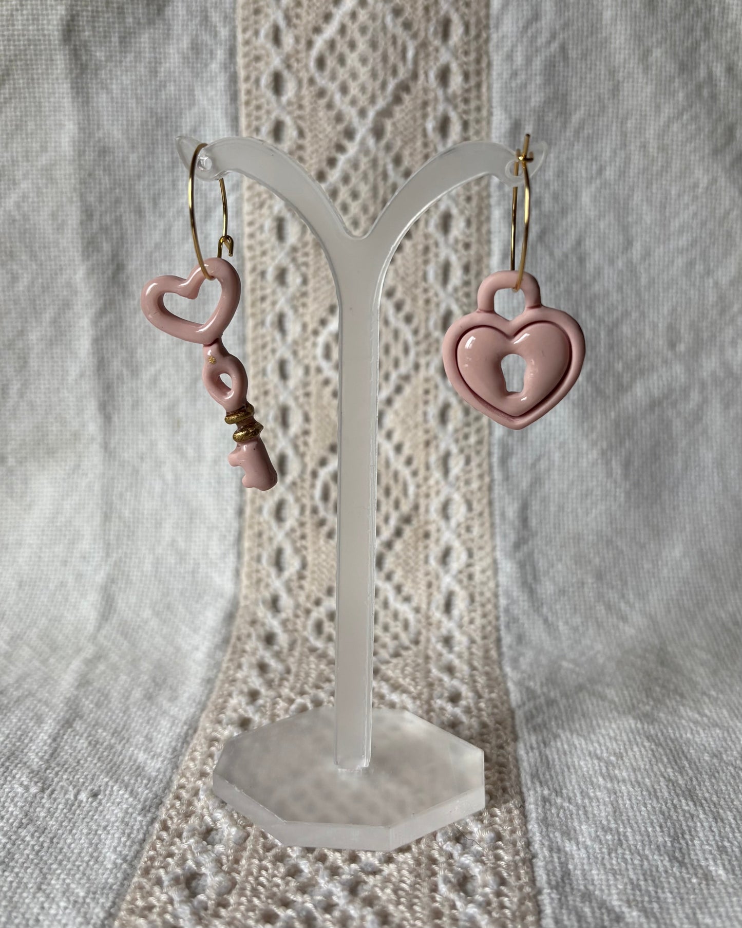 Pendientes Llave y Candado