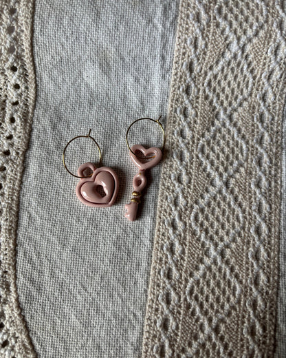 Pendientes Llave y Candado