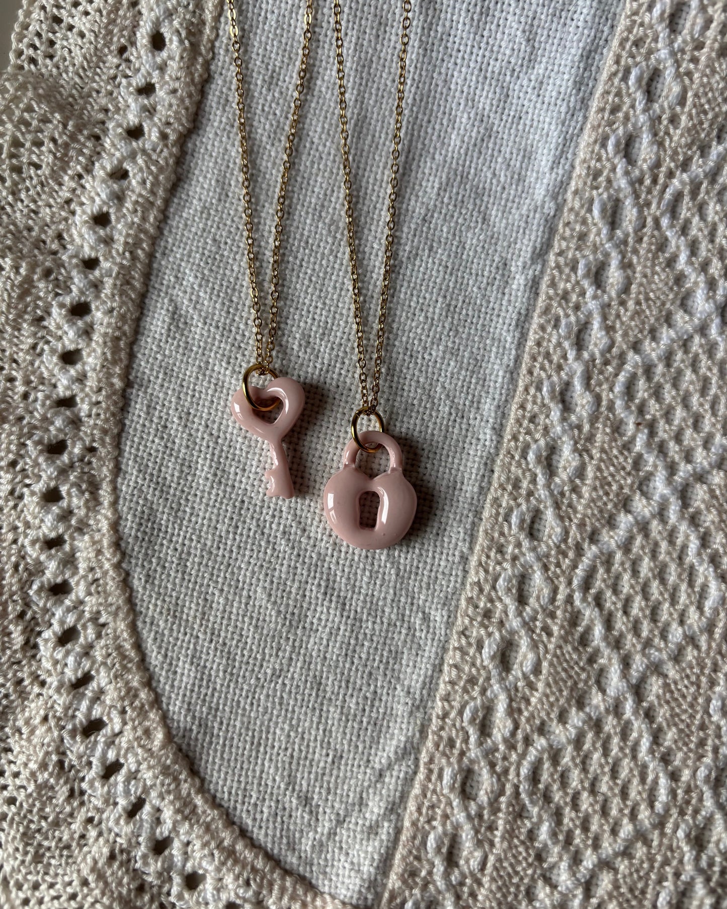 Colgantes Llave y Candado