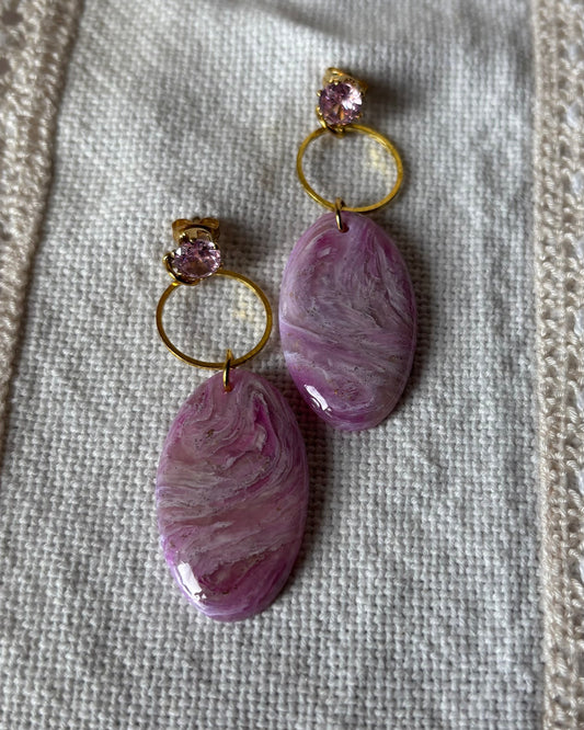 Pendientes Cálidos Redondos