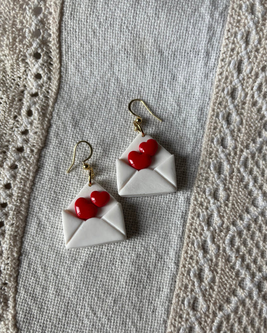 Pendientes Carta de Amor