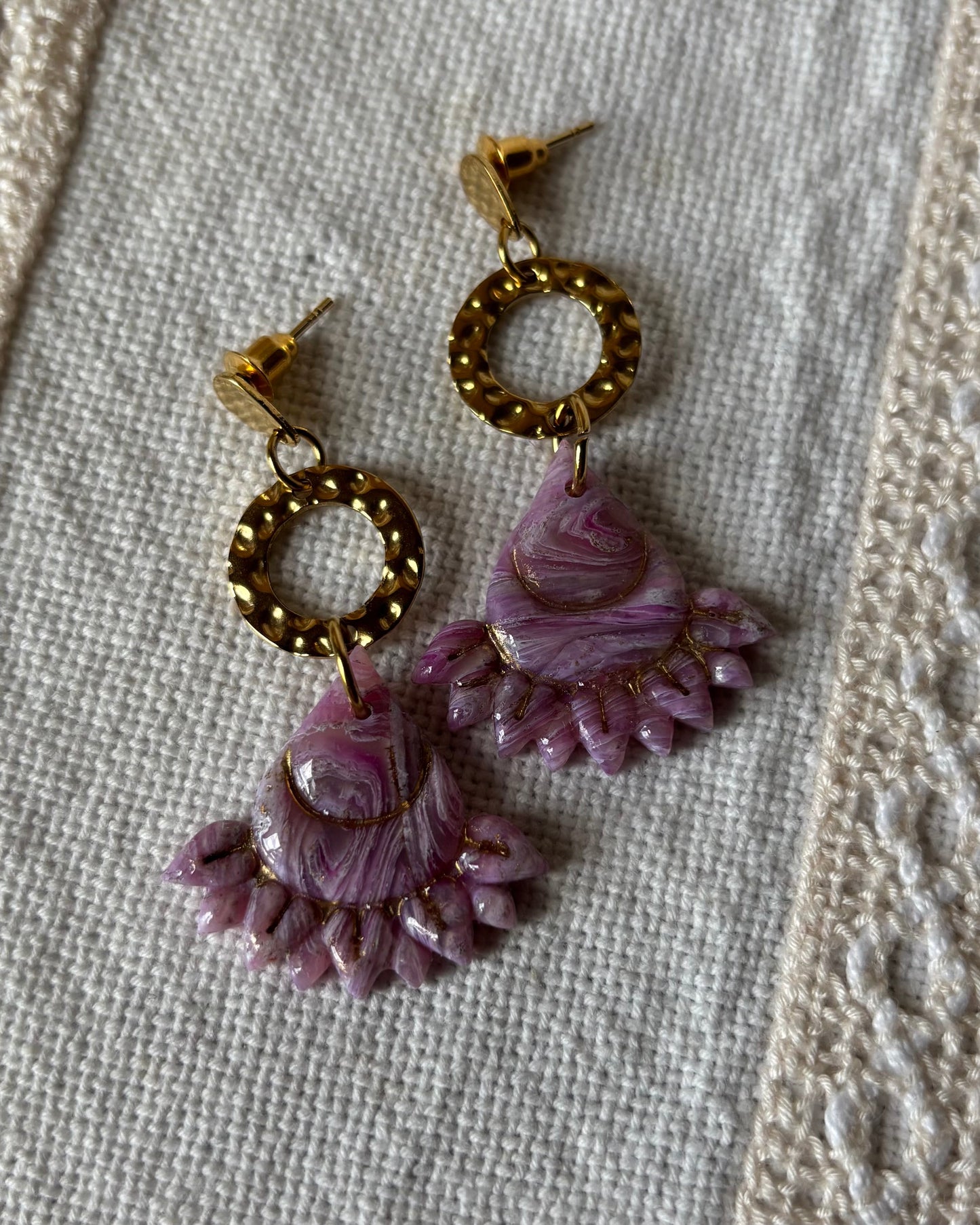 Pendientes Cálidos Medusa